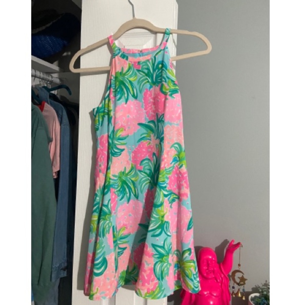 lilly pulitzer Fernando pineapple shake dress